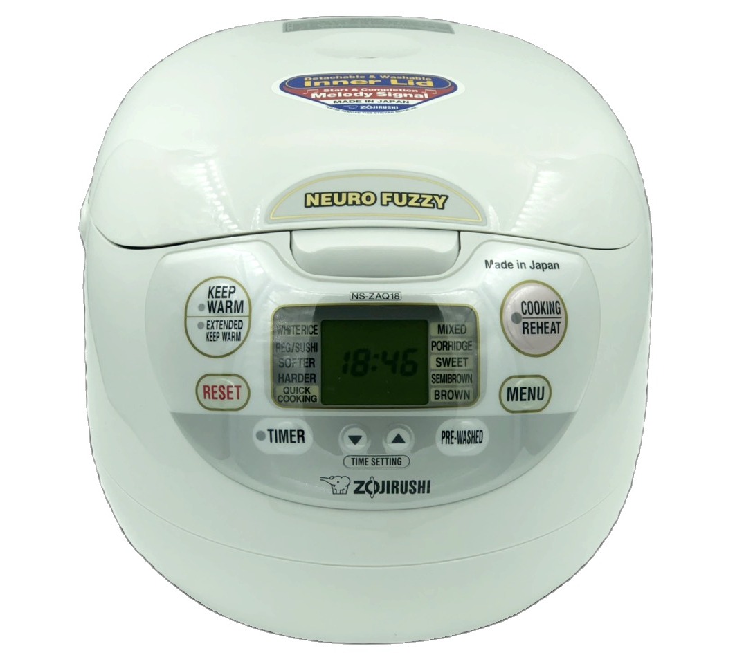 Nồi cơm điện tử zojirushi ns-zaq10-wz - 1 lít