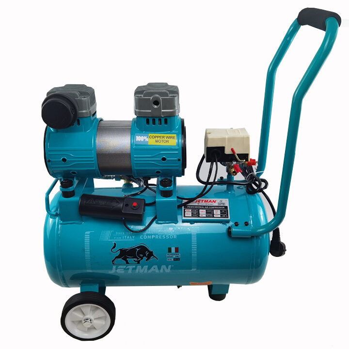 Máy nén khí không dầu lên hơi nhanh jetman jm-780f 30l