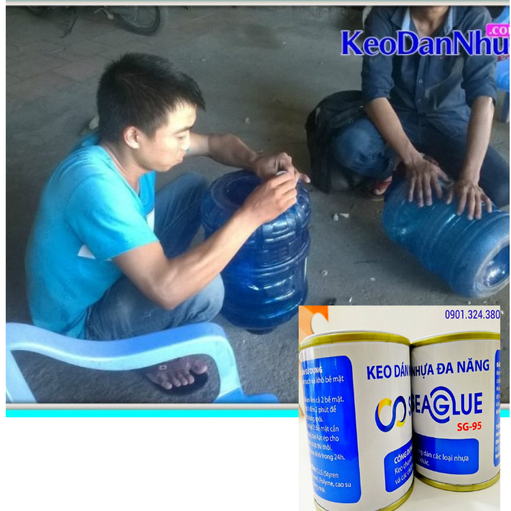 Keo dán nhựa đa năng bám dính seaglue