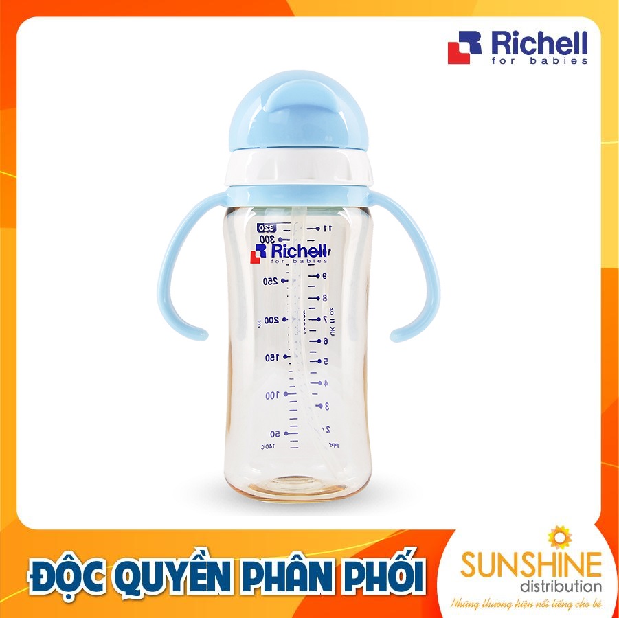 Bình ống hút ppsu richell