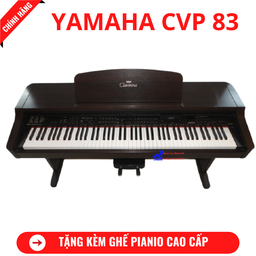 Đàn piano điện yamaha cvp 83 + tặng kèm ghế piano cao cấp