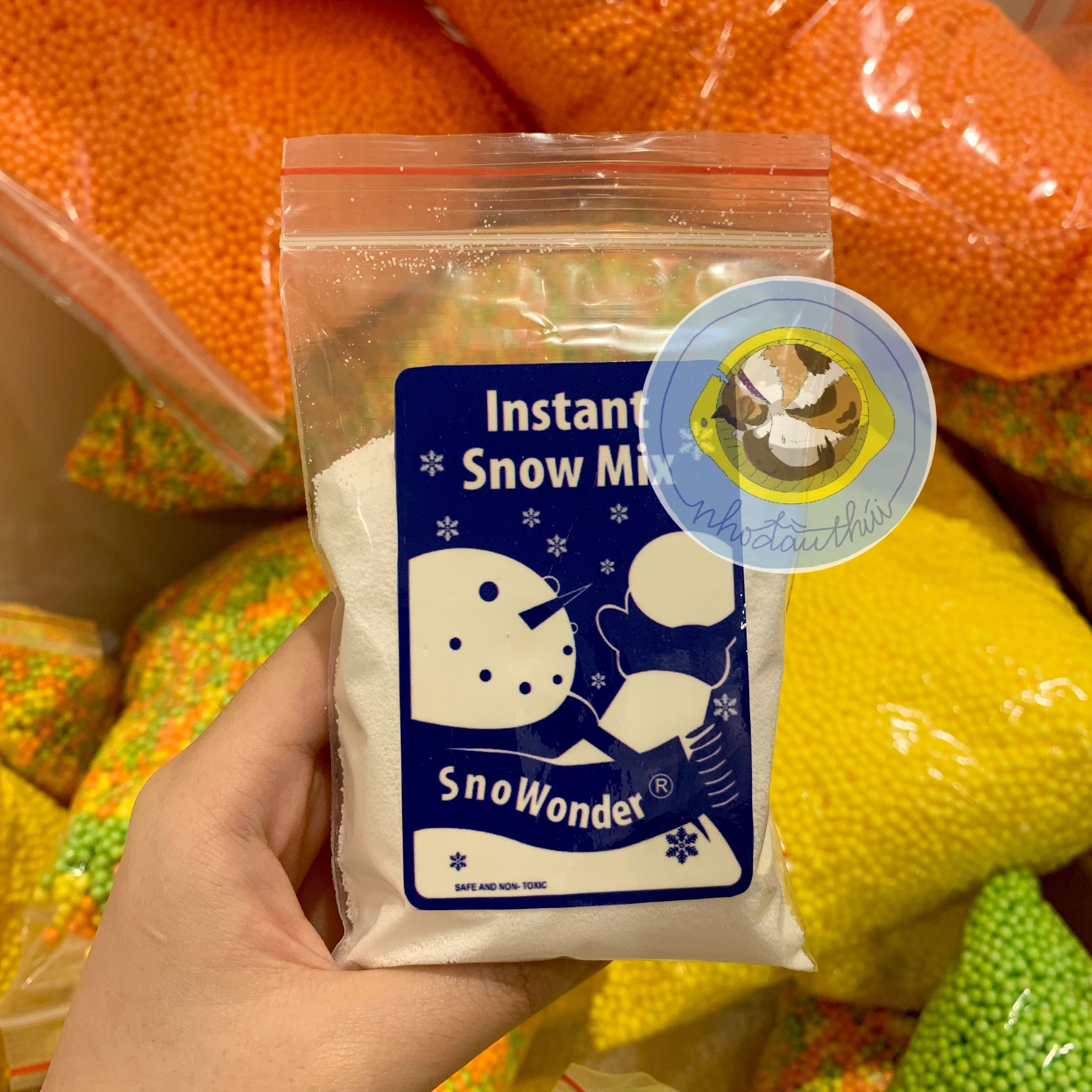 [Hàng Chính hãng NK Mỹ] Tuyết Mỹ Snowonder Chính hãng Chiết Nguyên liệu Làm Slime