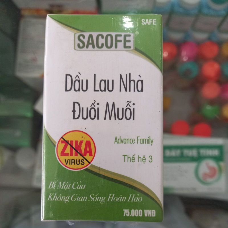 Dầu lau nhà đuổi muỗi sacofe