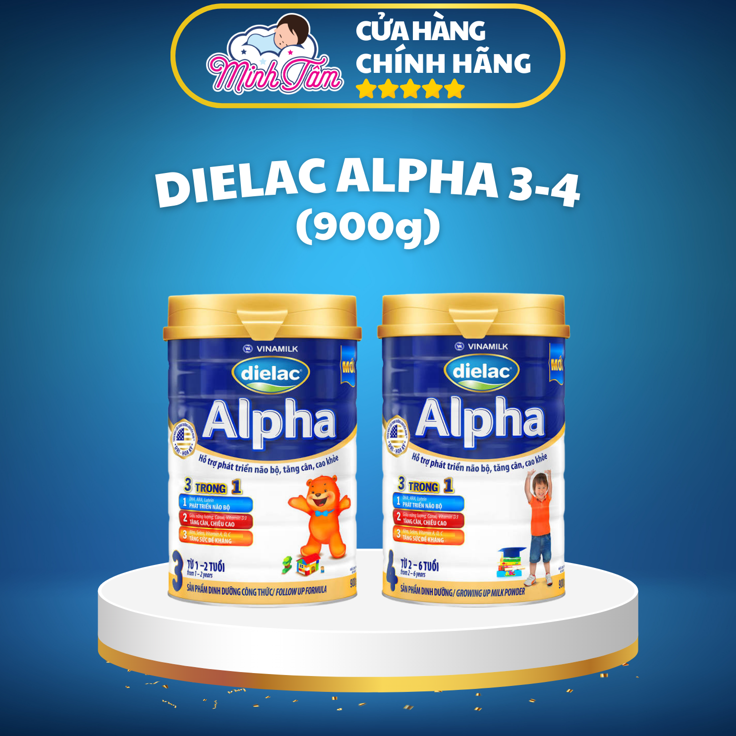 Sữa bột dielac alpha 3 và 4