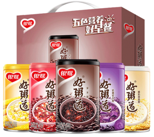 (DATE MỚI )HY THÙNG 12 HỘP Cháo bát bửu , cháo bán bảo,cháo ăn liền chè ngũ cốc ,Cháo ngũ cốc Yinlu, ngũ cốc đa vị, bữa sáng, cháo ăn liền bổ dưỡng 280g 银鹭 八宝粥