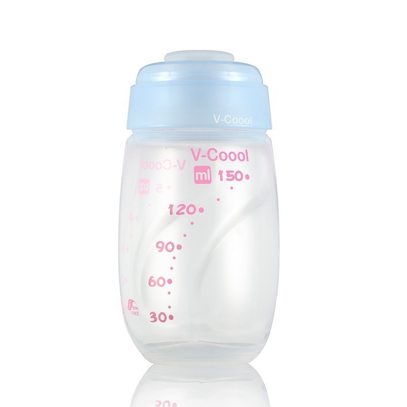 Bộ 4 bình trữ sữa Vcool cao cấp dung tích 150ml