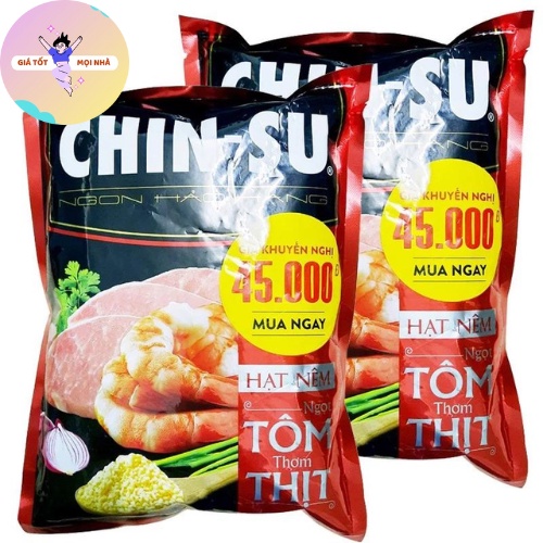Hạt Nêm Chinsu Tôm Thịt 2kg siêu tiết kiệm