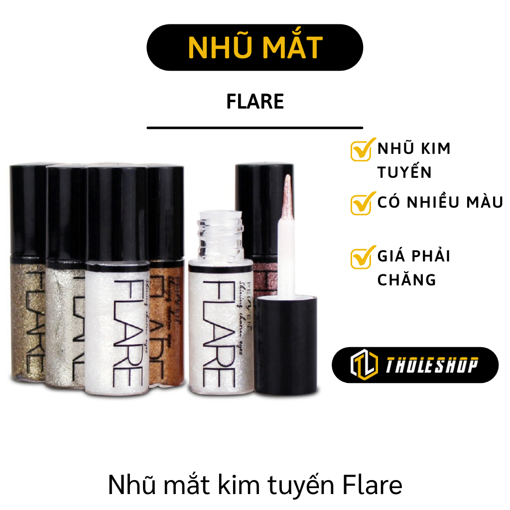 Nhũ mắt kim tuyến - Cây nhũ mắt kim tuyến Flare dạng gal. trang điểm mắt lấp lánh nhiều màu sắc