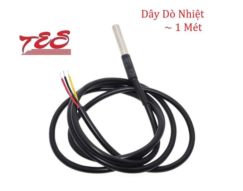 DS18b20 đầu dò nhiệt độ cảm biến nhiệt độ 1 Mét