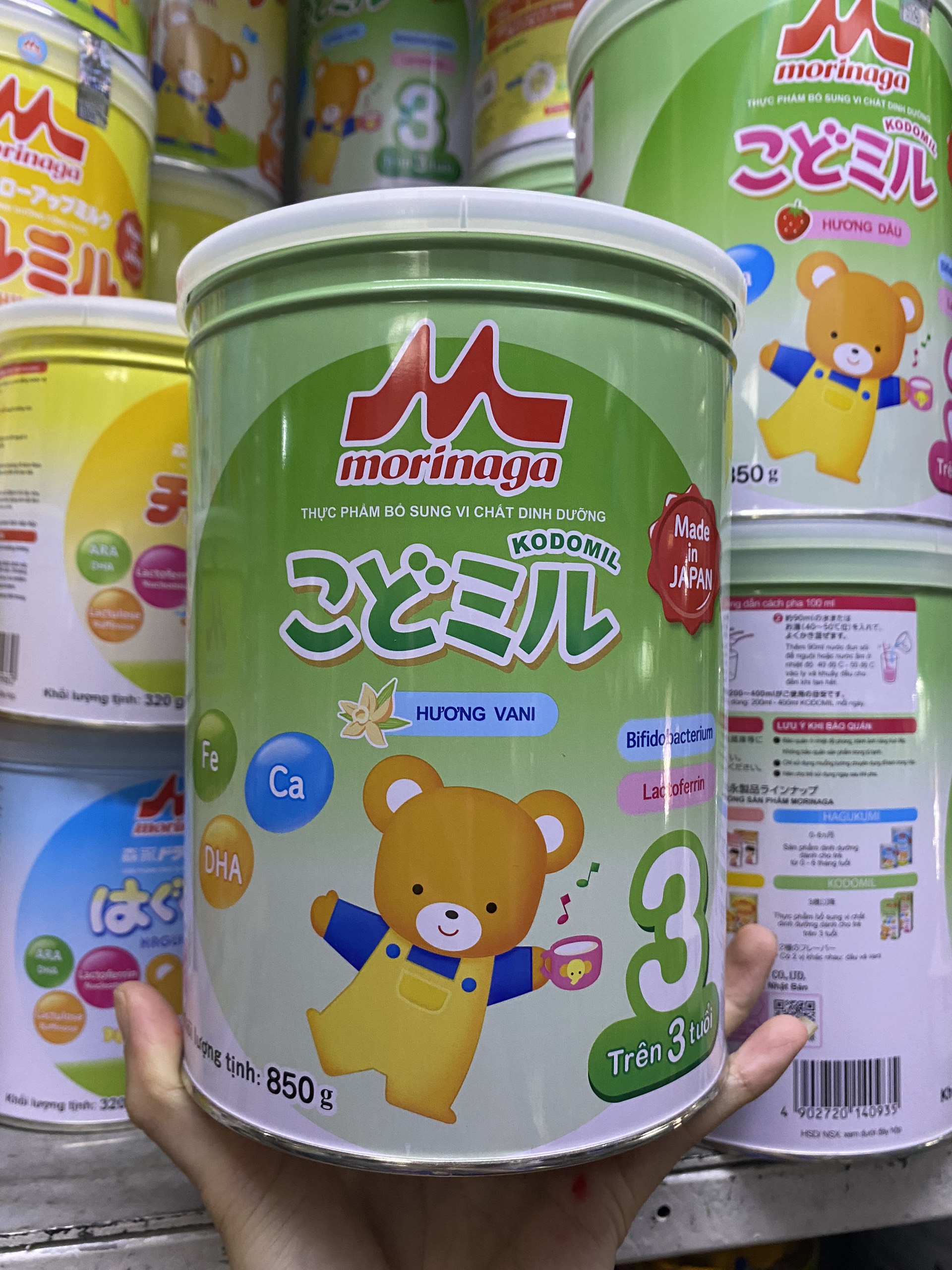 SỮA BỘT MORINAGA SỐ 3 850G