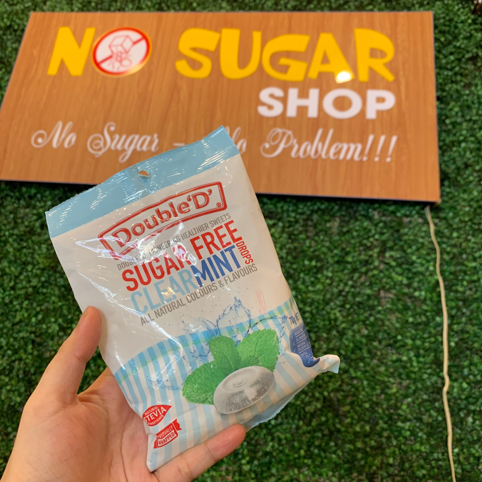 Kẹo Double’D sugar free clearmint