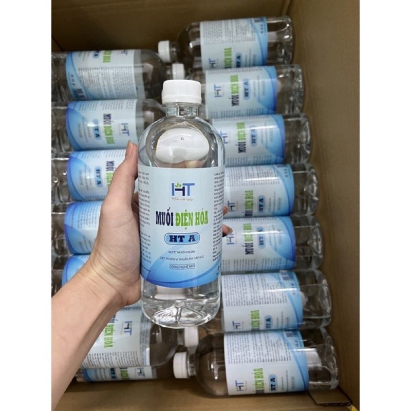 Nước muối điện hóa anolyte hta dung tích 1500ml sát khuẩn diệt irut 99,99% , nước muối hta , bình vệ sinh vùng kín