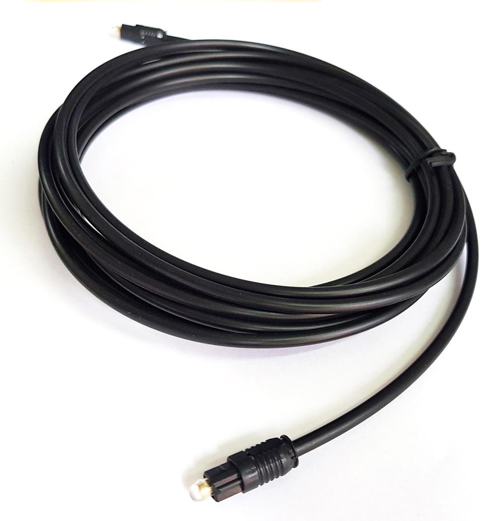 Dây cáp quang âm thanh optical 5m (Đen)