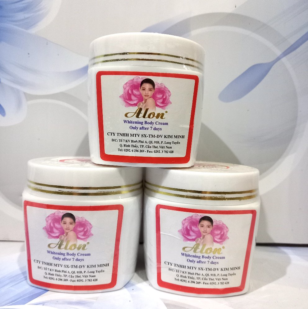 Kem Alon dưỡng trắng da toàn thân 60g