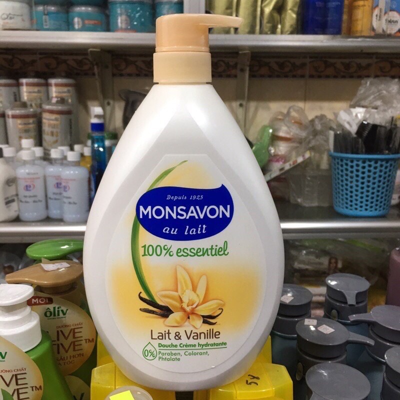 Sữa tắm Monsavon sữa vani 1L