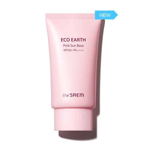 [HCM]Kem Chông Nắng Dưỡng Trắng Da The Saem Eco Earth Power Pink SPF50+ PA++++ Hàn Quốc