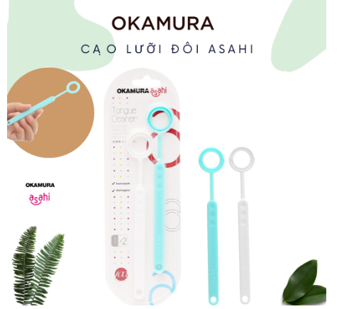 Okamura - Dụng cụ cạo lưỡi Asahi