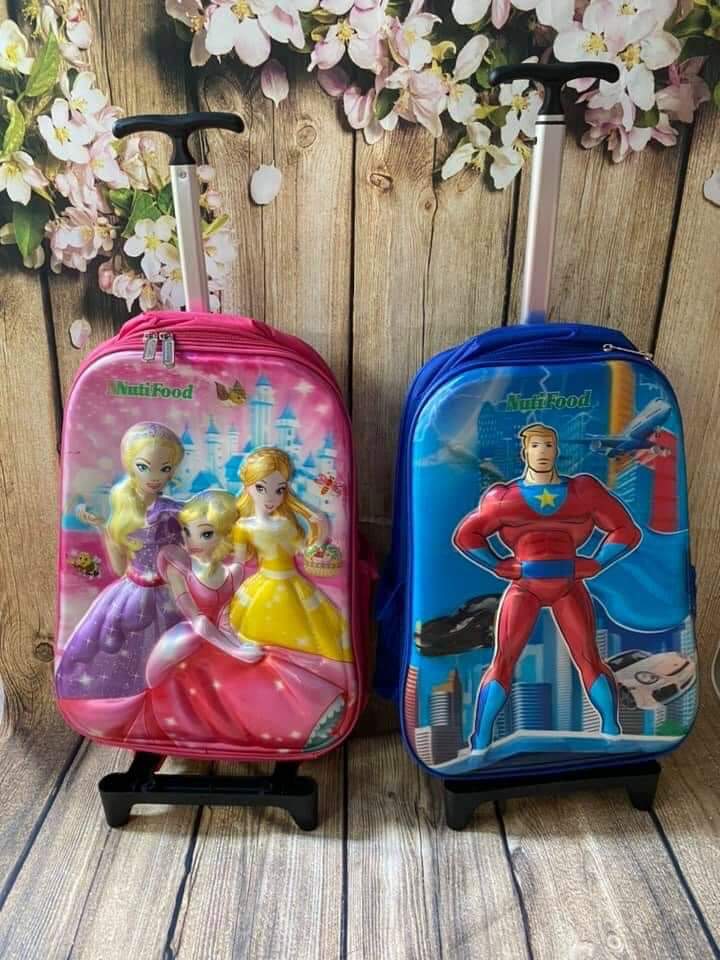 Balo kéo 3D công chúa và siêu nhân
