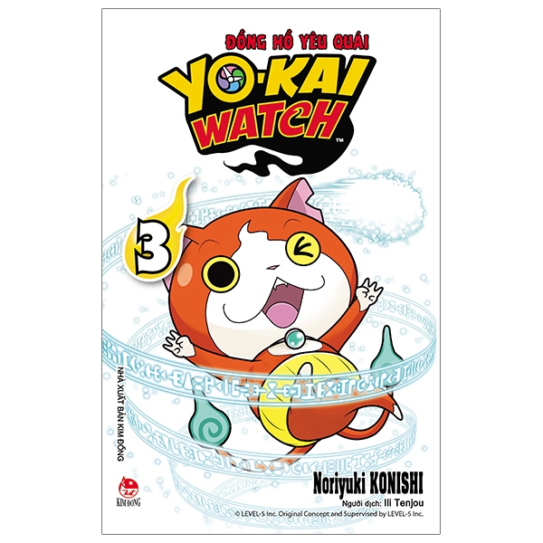 Fahasa - Yo-kai Watch - Đồng Hồ Yêu Quái - Tập 3