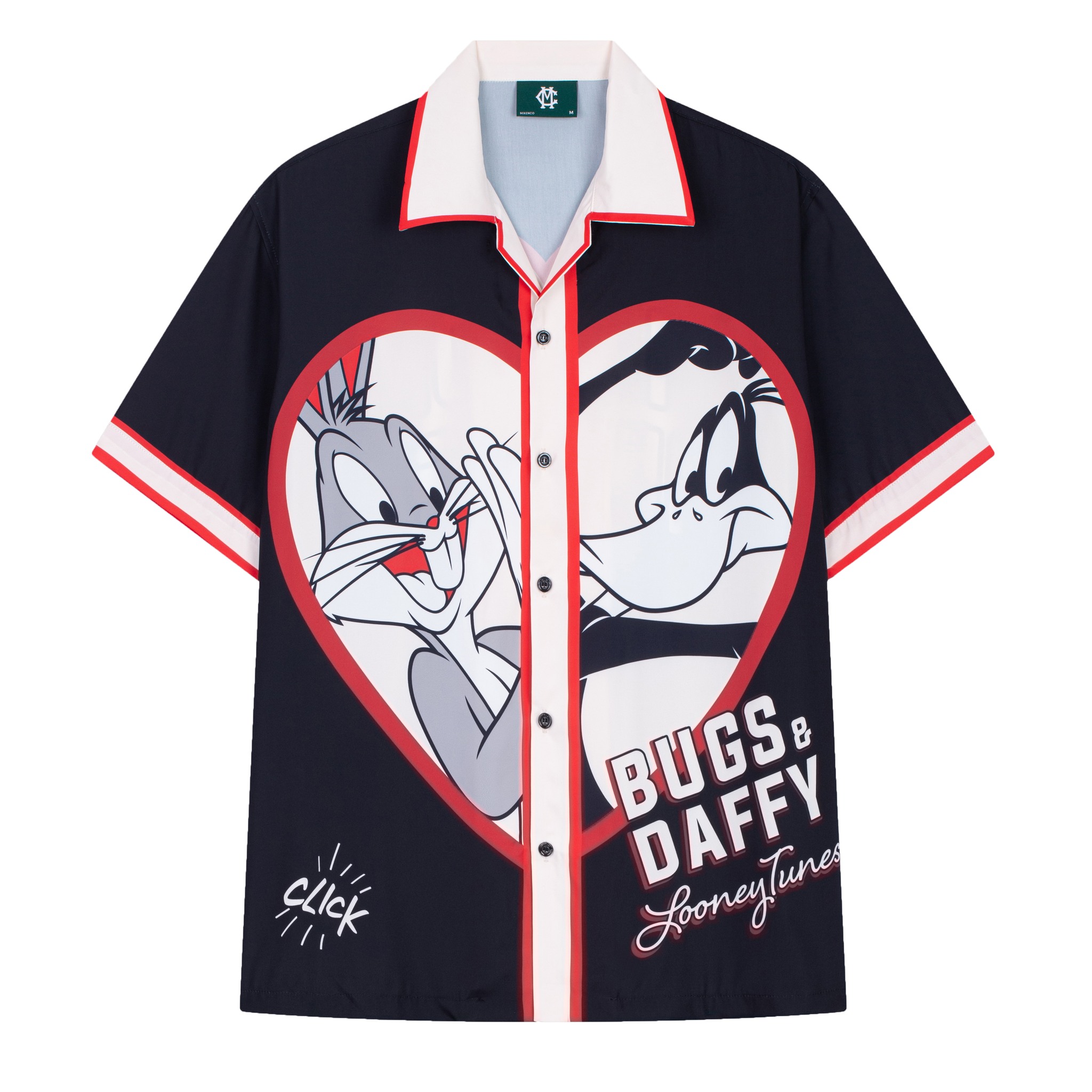 Áo sơ mi unisex mikenco bugs & daffy shirt