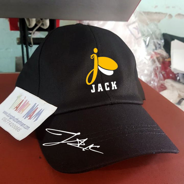 nón jack, mũ jack chữ ký Trịnh Trần Phương Tuấn, nón kết jack
