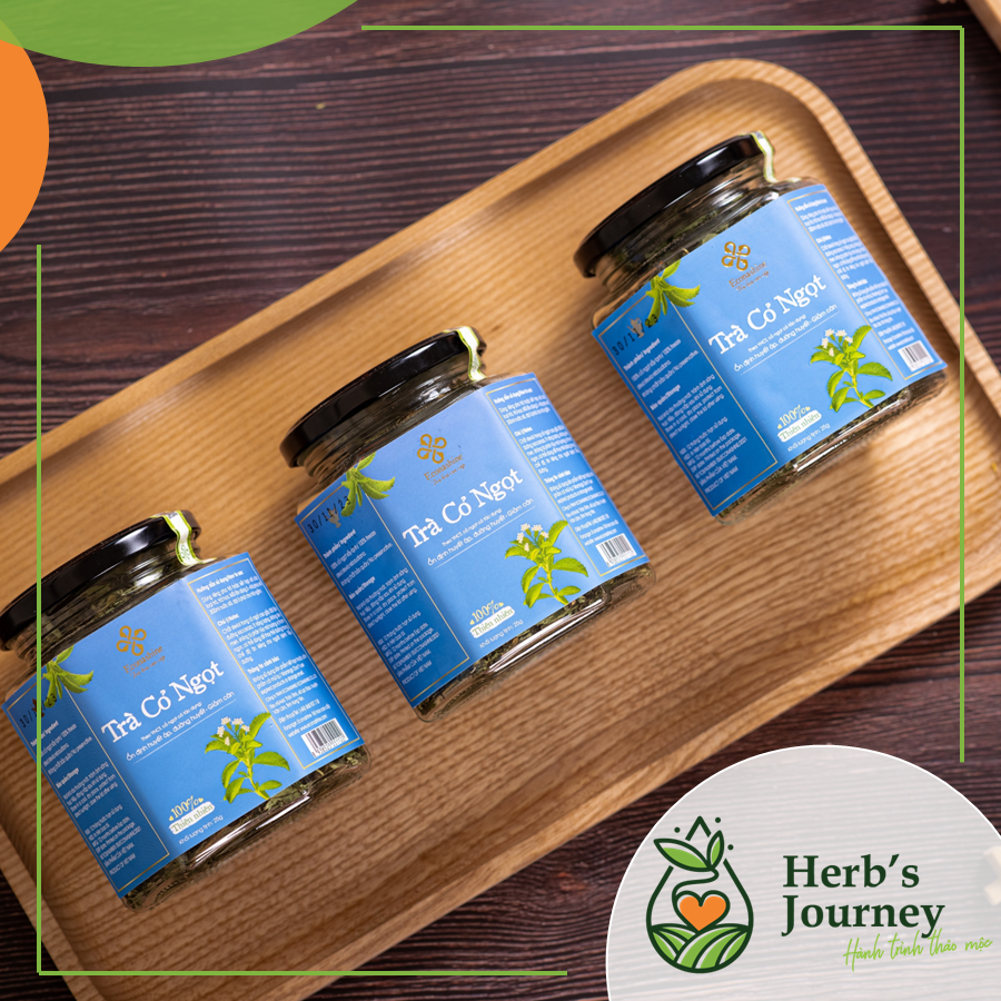 Trà Cỏ Ngọt - Econashine - Trà Dược Liệu Cao Cấp - Tạo Vị Ngọt Tự Nhiên Tốt Cho Người Tiểu Đường, Huyết Áp Cao