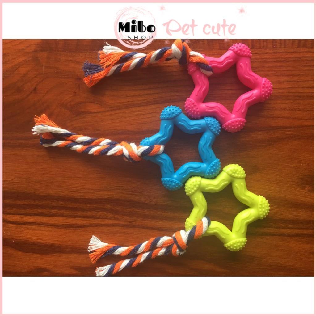 Đồ Chơi Gặm Dành Cho Chó Mèo Hình Sao & Trái Tim – Mã DCCM118