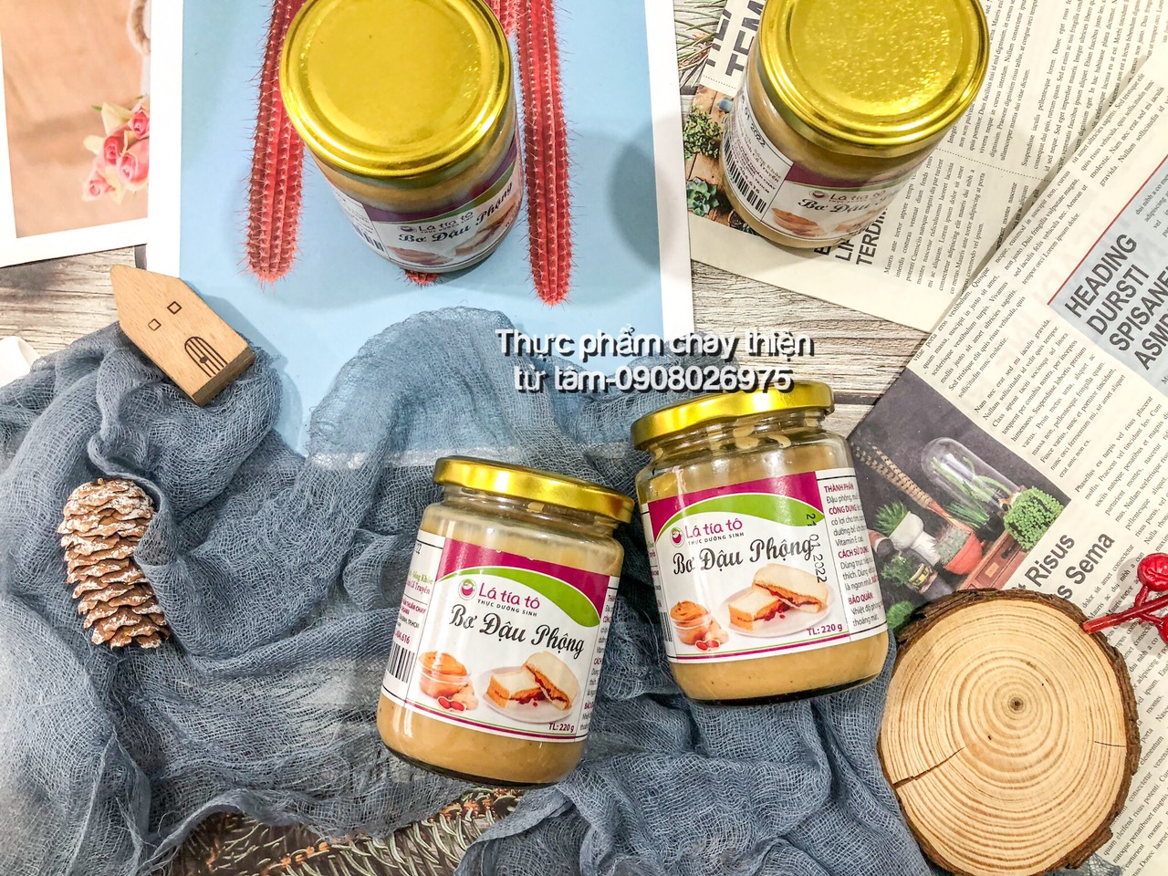 Bơ đậu phộng 220g "thực phẩm ăn liền"