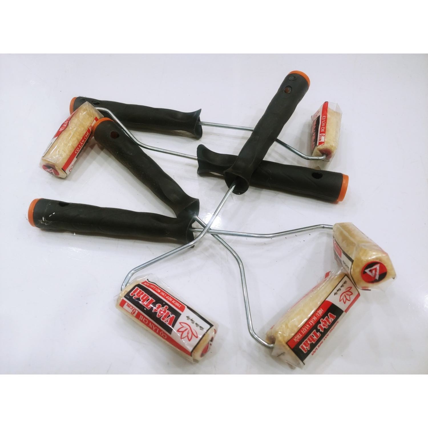 6cm Rulo Con lăn sơn nước hoặc sơn dầu, lăn keo hóa chất