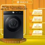 Máy giặt sấy Samsung Inverter 12/7 kg WD12DB7B85GBSV  - GIAO TOÀN QUỐC - CHỈ MIỄN PHÍ HCM