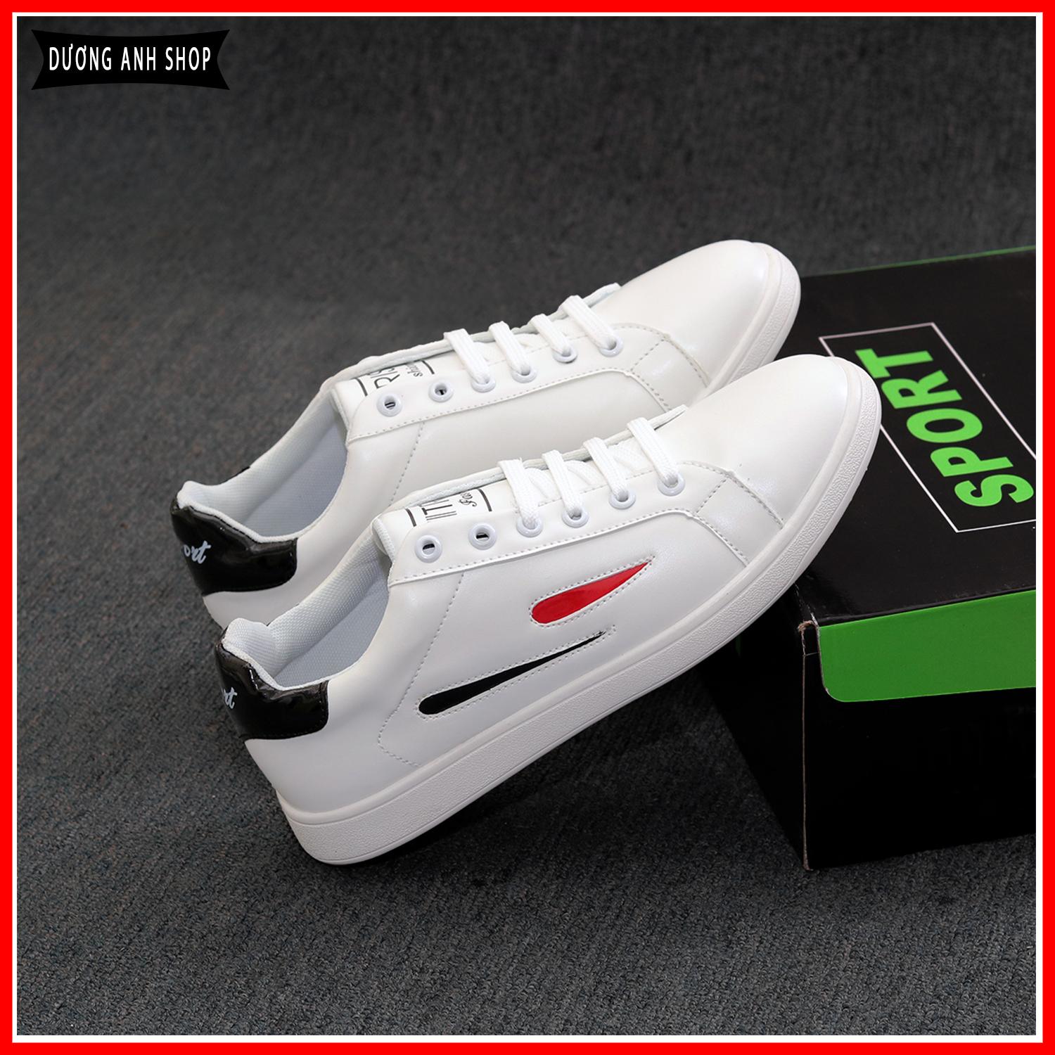 Giày sneaker nam, giày thể thao nam hot trend 2019 - Tặng Tất lửa thời trang