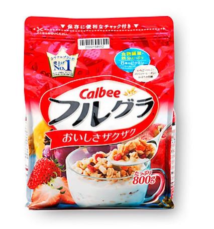 Ngũ cốc Calbee Trái cây tổng hợp 800G