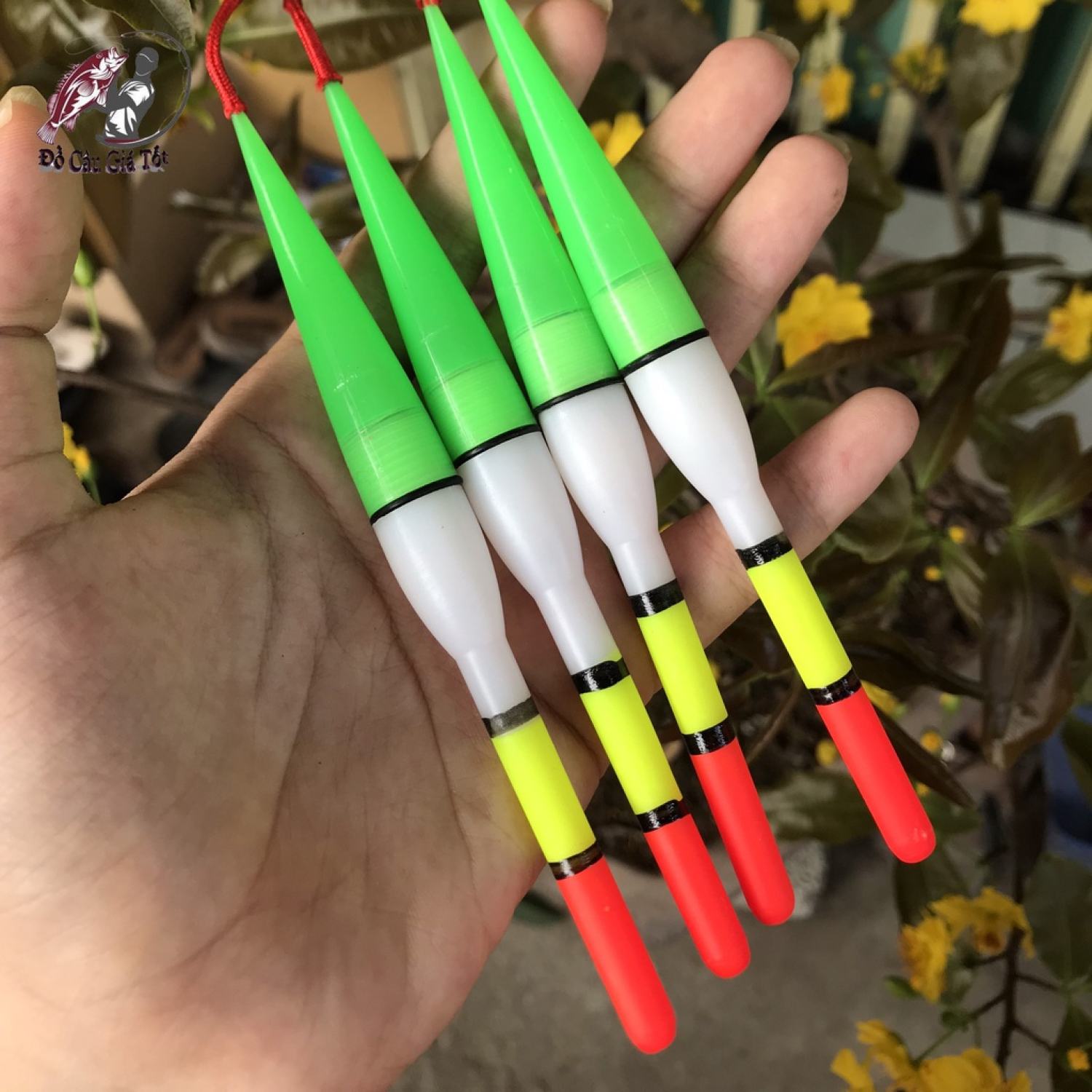Phao câu đêm, phao đèn phát sáng, phao câu đài cao cấp