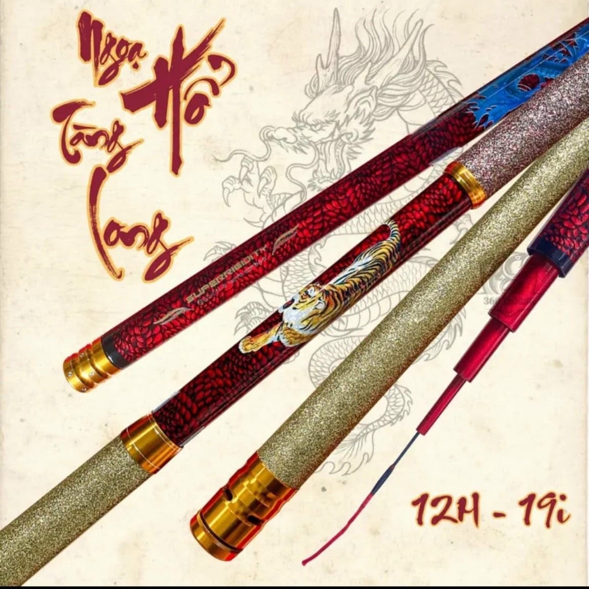 Cần câu tay Ngọa Hổ Tàng Long