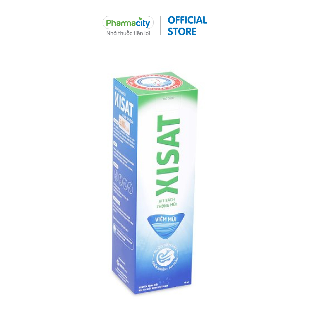 Nước biển sâu sạch thông mũi giảm viêm mũi Xisat