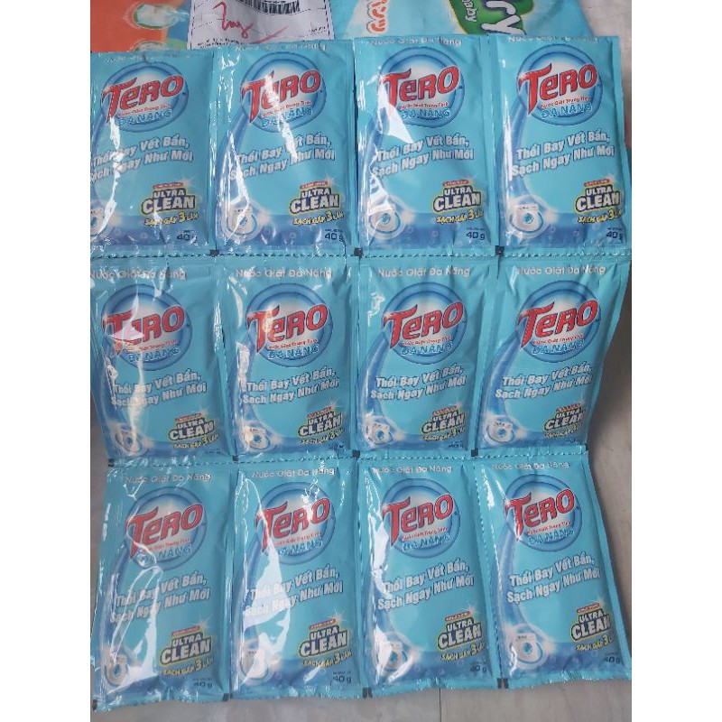 Nước giặt Tero 40g , bảo vệ da tay