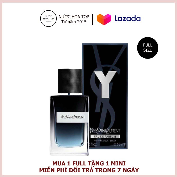 Nước hoa Yves Saint Laurent Y Eau de Parfum 100ml, chính hãng lưu hương