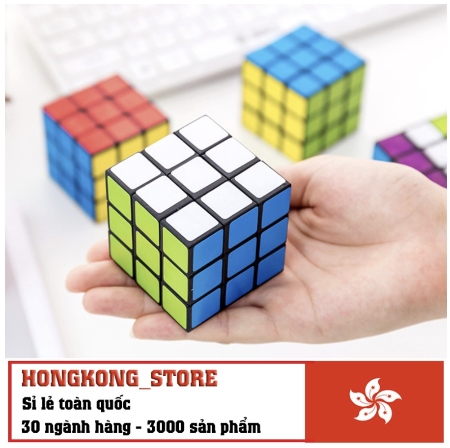 [ĐỒ CHƠI THÔNG MINH] Khối RUBIK xoay lắp ghép cho bé - Đồ chơi thông minh RUBIK loại tốt hàng đẹp