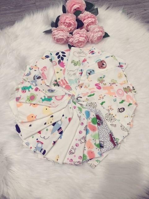 Khăn tam giác cotton cao cấp goodmama - khăn cổ - yếm-  quàng cổ -  giữ ấm cổ - cho bé, bé trai, bé gái