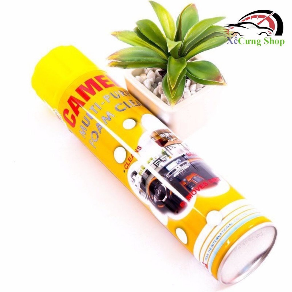 Dung dịch vệ sinh Nội thất - Chai xịt làm Sạch ghế da - Bình xịt Xóa vết bẩn xe hơi