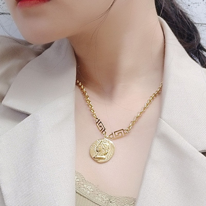 Dây chuyền nữ titan ko đen tt 2859