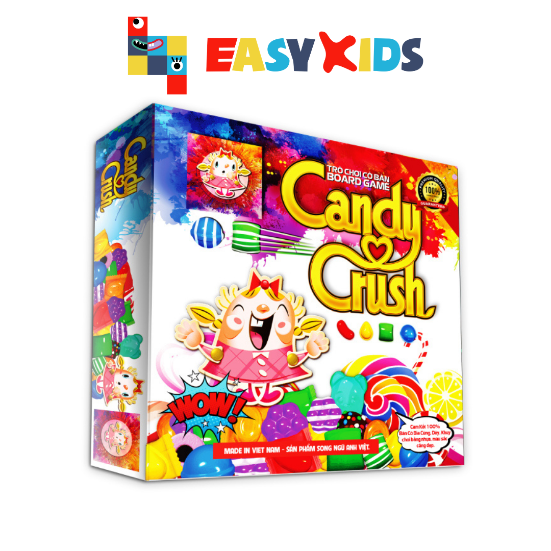 Đồ Chơi Board Game Candy Crush Foxi Đồ Chơi Phát Triển Tư Duy Não Bộ Dễ Chơi Vui Nhộn