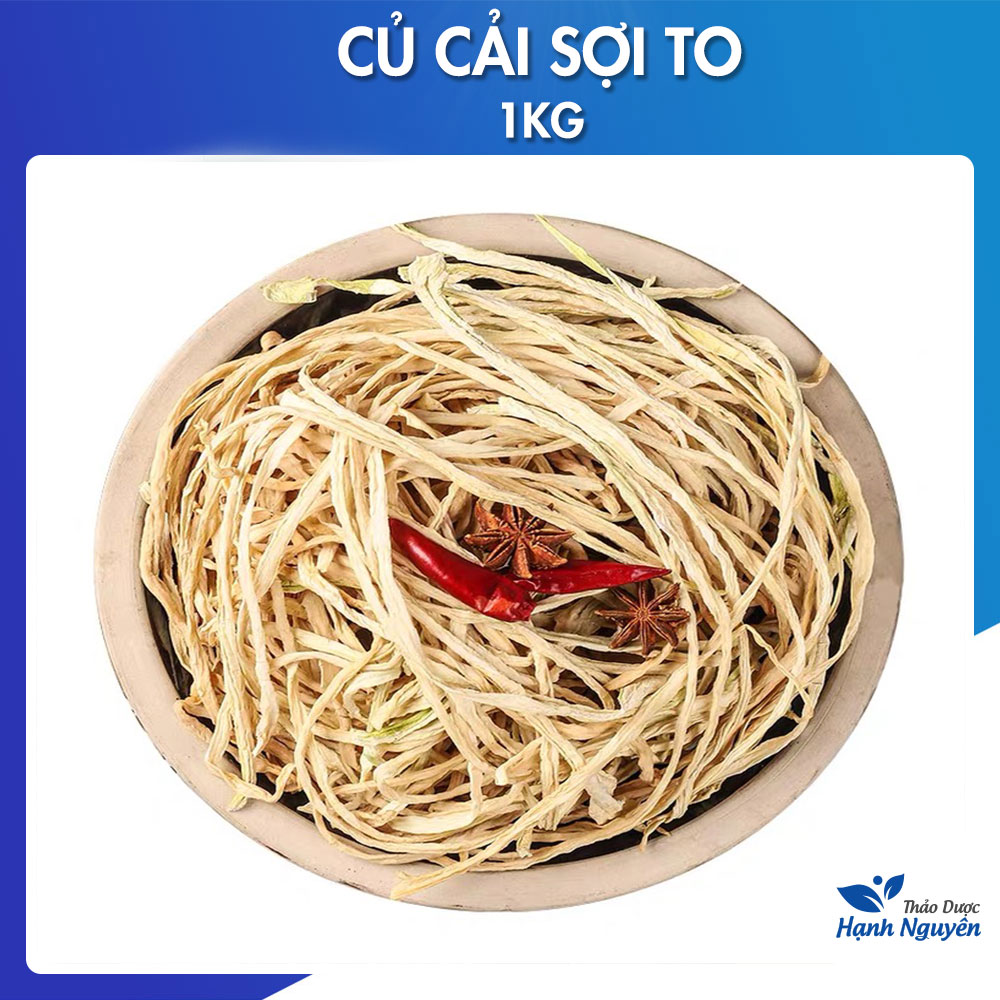 Củ cải khô 1kg - Thảo Dược Hạnh Nguyên