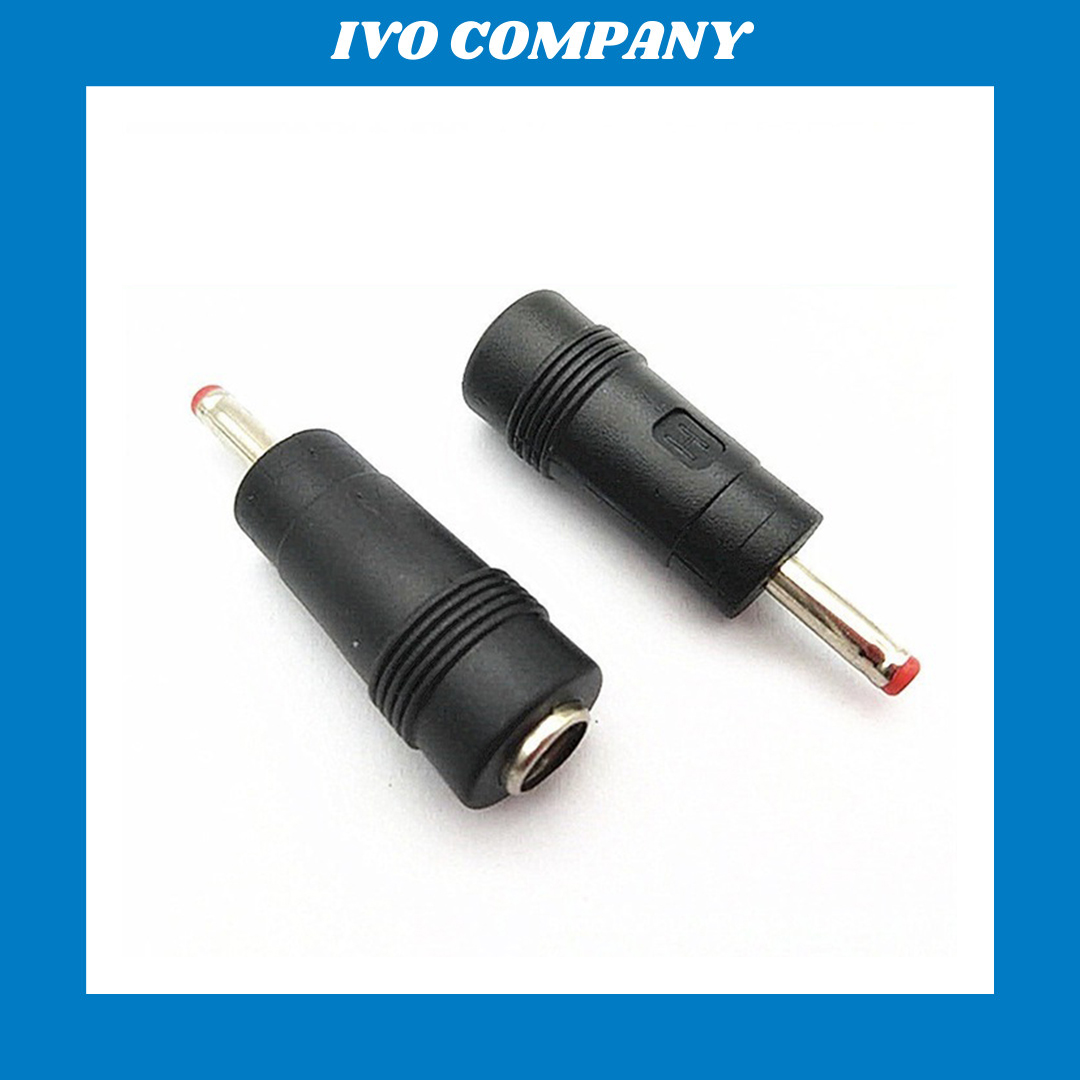 Adaptor chuyển đổi dc 5.5 2.5 đầu cái - 3.5 1.35 đầu đực