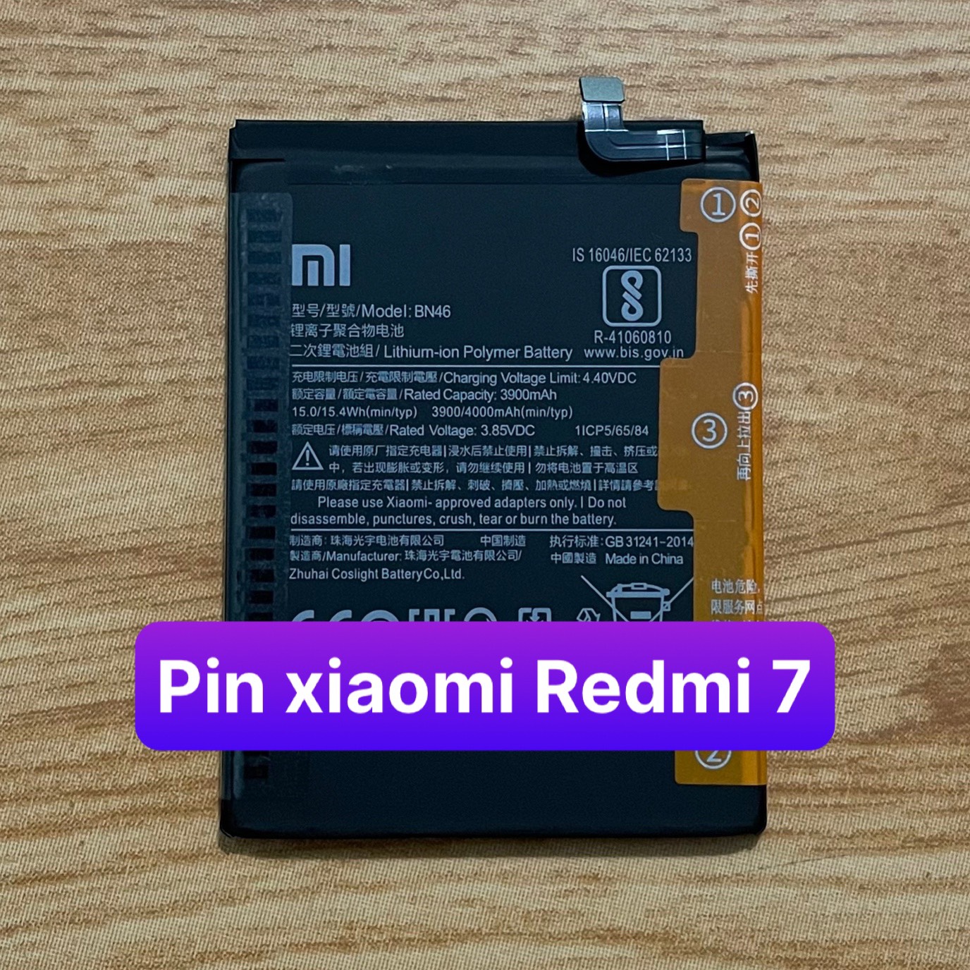 Pin điện thoại xiaomi Redmi 7 mã BN46
