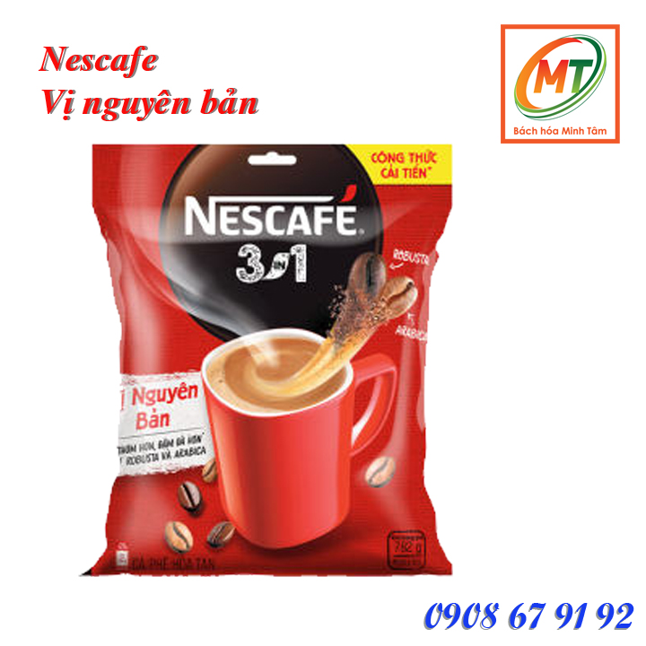 Cà phê rang xay hòa tan Nescafé 3in1 đậm đà hài hòa