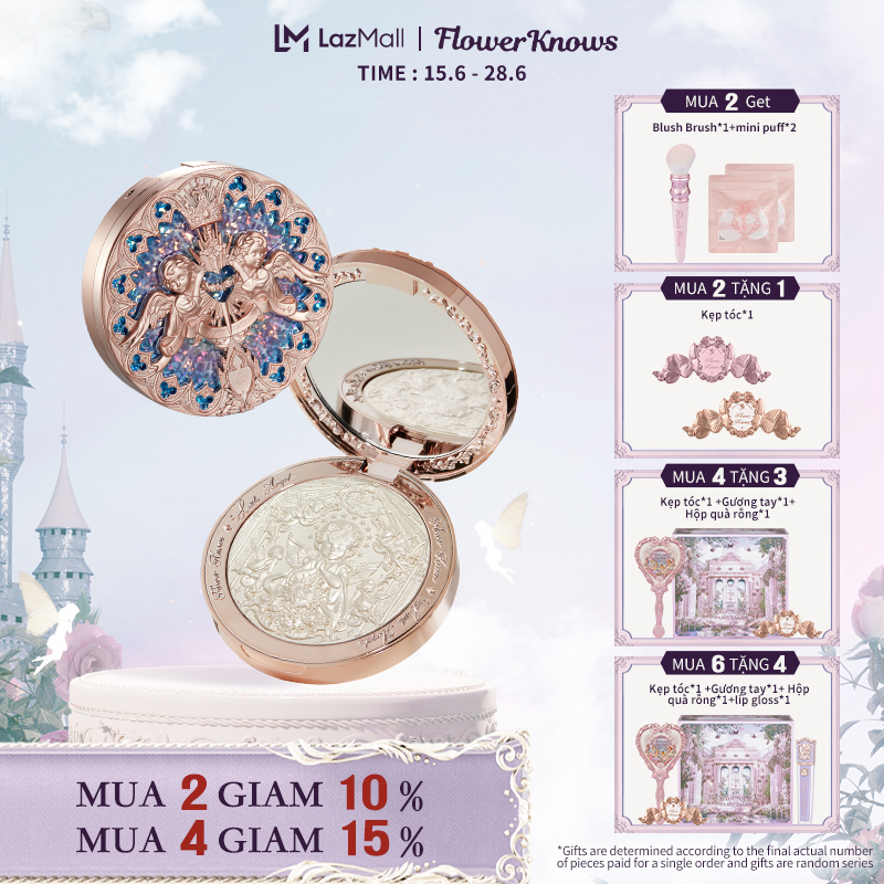 Flower Knows Little Angel Collection Embossed Highlighter