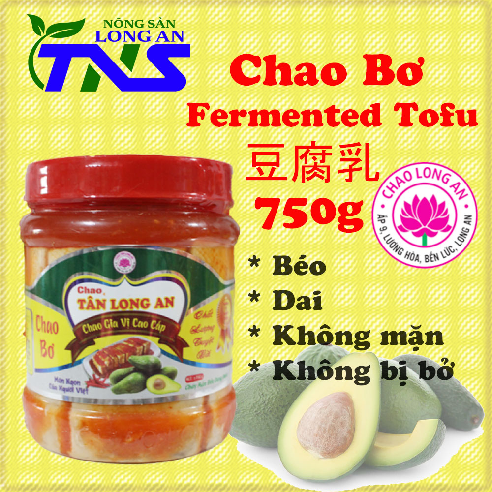Freeship-chao bơ tân long an size đại 750g