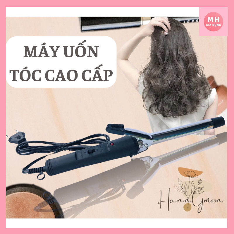 MÁY UỐN TÓC SETTING ZF 2002 - LÀM XOĂN TÓC MINI - GIỮ NẾP LÂU - GIÁ RẺ BẤT NGỜ - MÀU ĐEN CÓ HỘP
