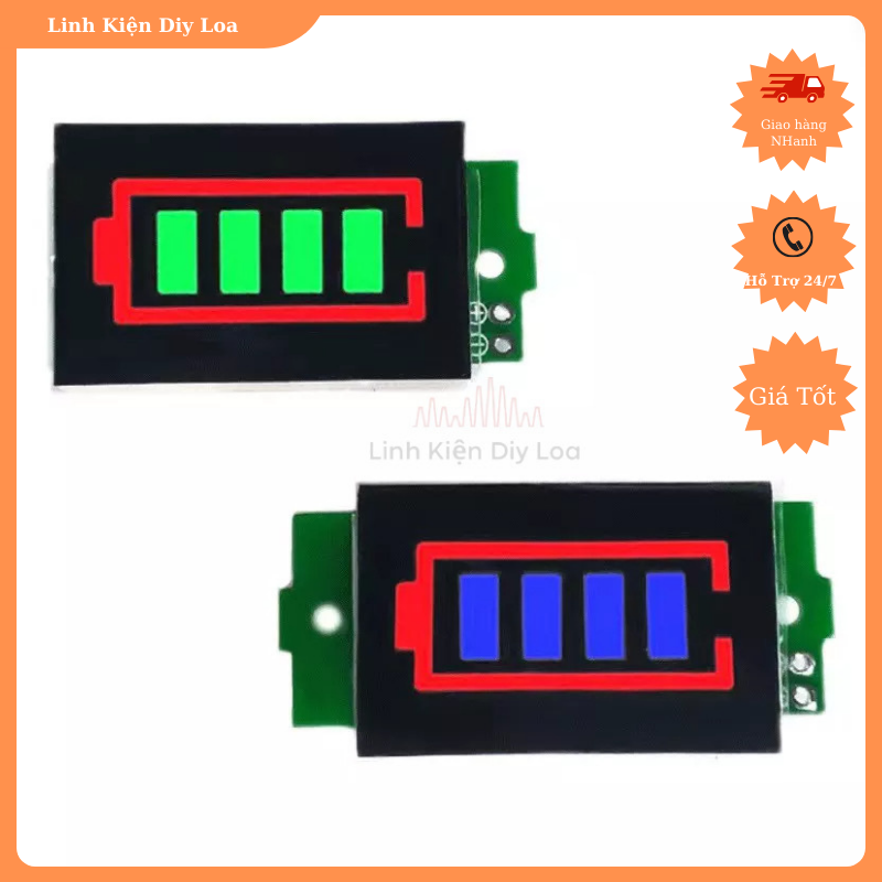 Mạch báo pin 1s 2s 3s 4s 5s 6s 7s 8s